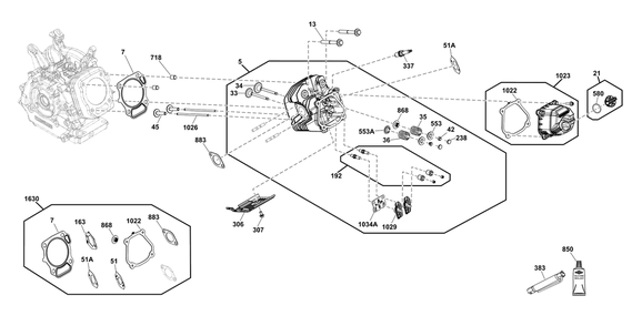 Part Location Diagram of 84007696 Briggs and Stratton Cover, Rocker